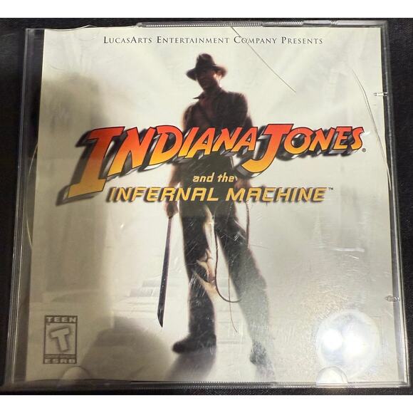 Indiana Jones and the Infernal Machine PC Game - 2 Disc 1999 - Picture 1 of 5